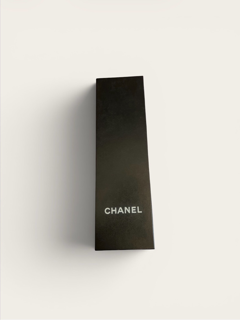CHANEL Black Silk Scarf with Multicolor CC Motif - Picture 3 of 4